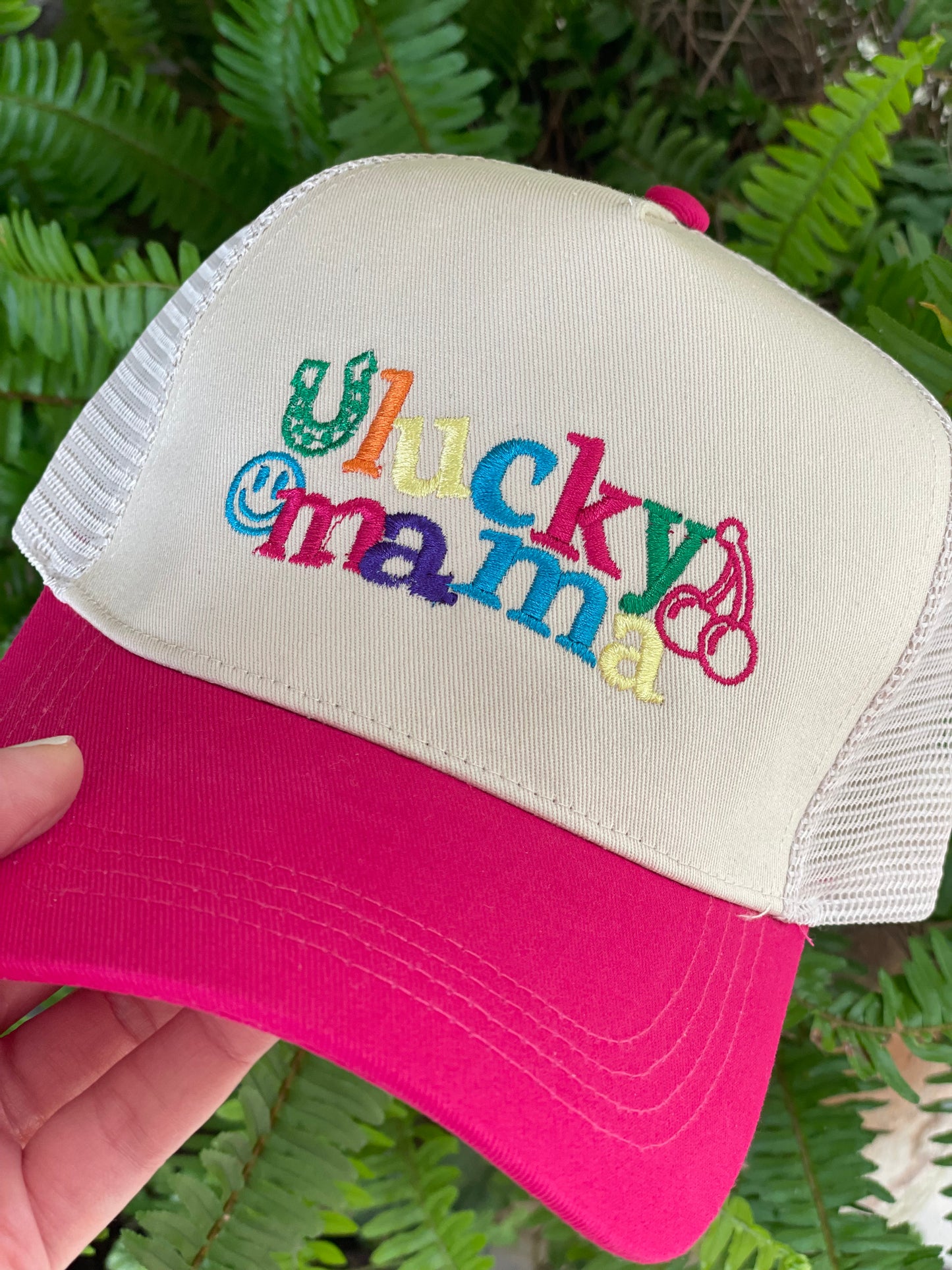 Lucky Mama Trucker Cap