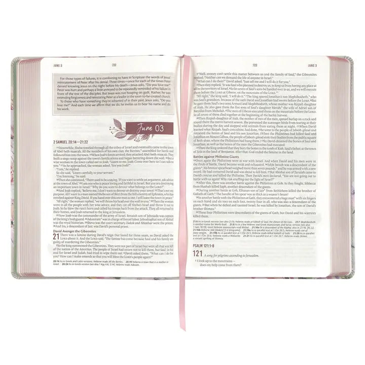 NLT FLORAL DEVOTIONAL BIBLE FOR WOMEN 5071