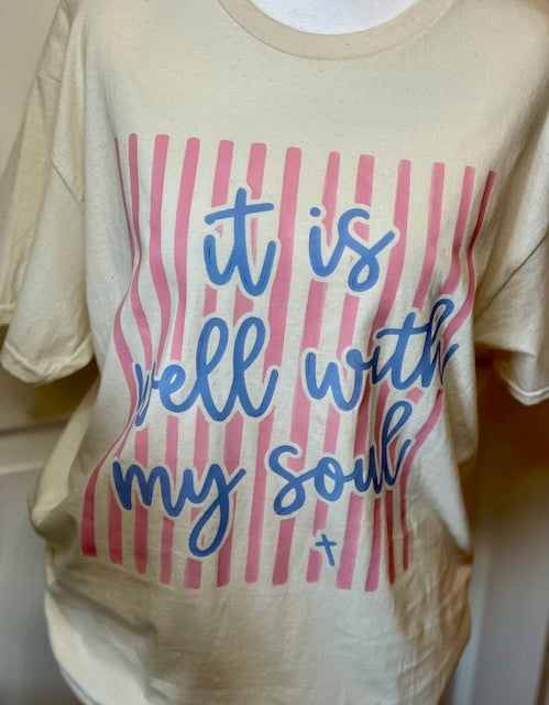 IT IS WELL WITH MY SOUL GRAPHIC TEE