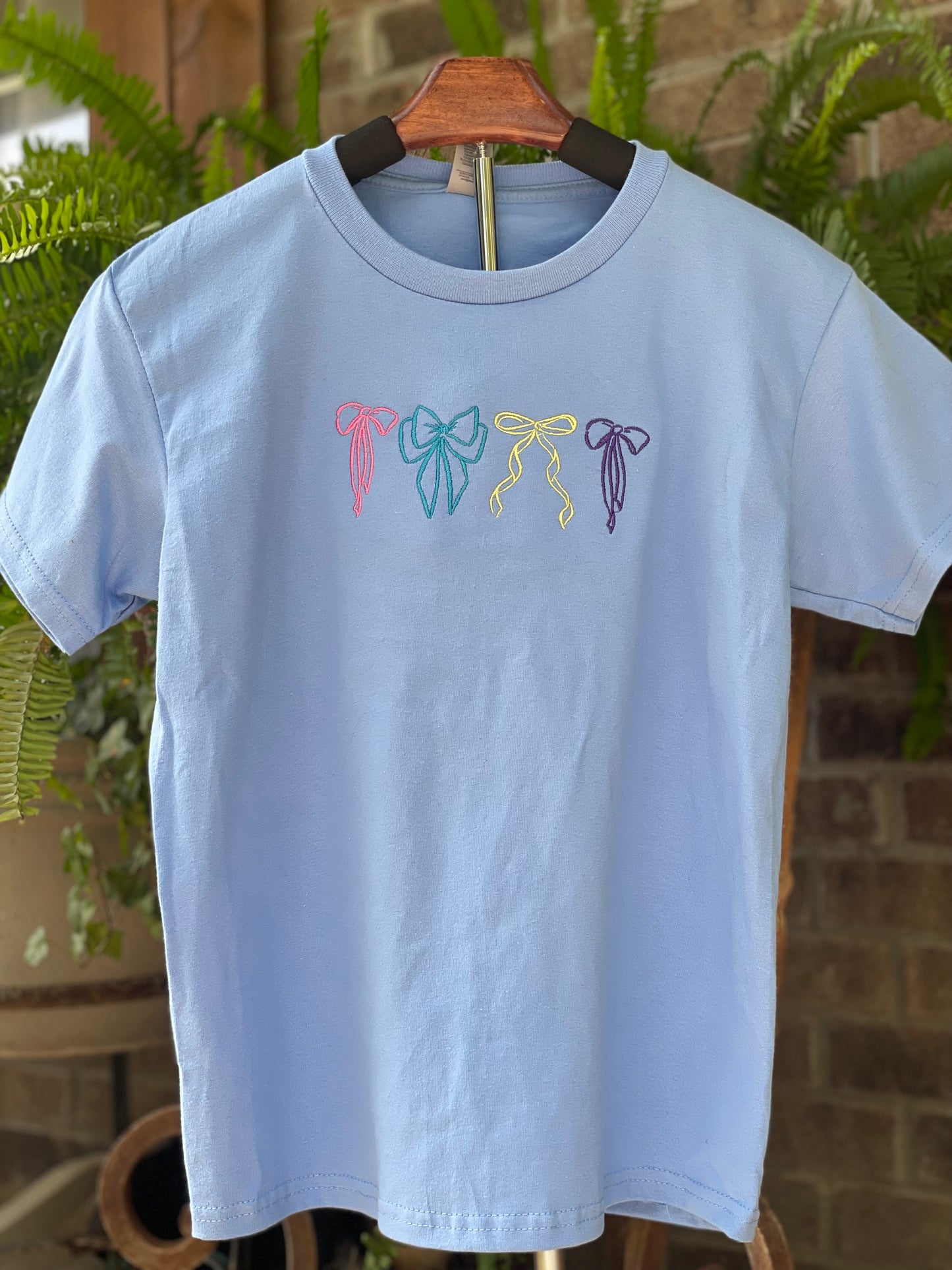 Girls Bow Tee